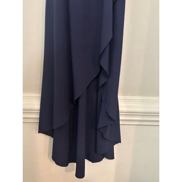 Halara Dress Breezeful High Low Flowy Midi Quick Dry Casual Navy Blue Small NWT - Picture 5 of 10